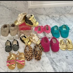 10 Pair Kids Shoes - All Size 2